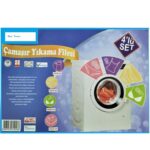 BUFFER® Çamaşır Filesi Hassas Çamaşırlar için 4 Adet Yıkama Filesi - Görsel 7