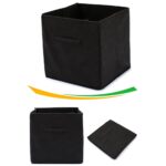 BUFFER® Çok Amaçlı Kullanım Dekoratif Dolap İçi Düzenleyici Organizer Katlanabilir Kutu - Görsel 8