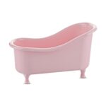 BUFFER® Dekoratif Mini Küvet Şeklinde Çok Amaçlı  Banyo Düzenleyici Sepet - Görsel 3