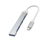 Type-C USB Çoklayıcı Hub | 1x USB 3.0 + 3x USB 2.0 | Yüksek Hızlı Dönüştürücü Adaptö