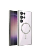Mey İthalat®  Samsung Galaxy S23 Ultra Kılıf Kross Magneticsafe Kapak - Titan Gri