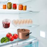 BUFFER® 12li Şeffaf Kapaklı Kilitli Yumurta Saklama Kabı Kutusu Aparatı - Görsel 4