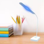 BUFFER® İnce Uzun USBli Dokunmatik 3 Kademeli 360 Derece Özel Göz Korumalı led Lityum Masa Lambası - Görsel 3