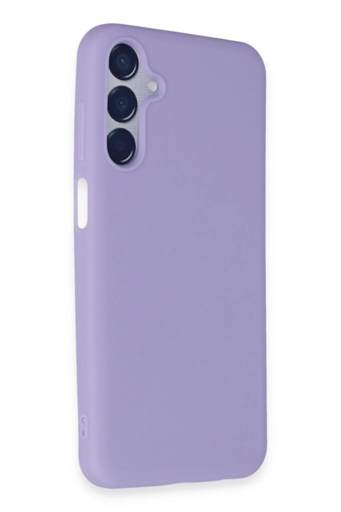 Mey İthalat®  Samsung Galaxy M15 Kılıf First Silikon - Lila