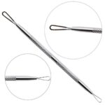 BUFFER® Paslanmaz Çelik Siyah Nokta Sivilce ve Akne Temizleyici Set 3lü Kit - Görsel 6