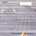 Pratik Portatif Yeni Nesil Çek As  Kolay Askılık 4 İpli Askılık - Görsel 4