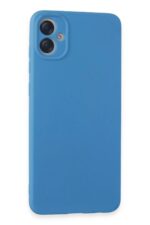 Mey İthalat®  Samsung Galaxy A05 Kılıf First Silikon - Mavi