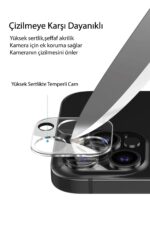 Mey İthalat®  Samsung Galaxy A35 5G Kamera Lens Koruma Cam - Görsel 3