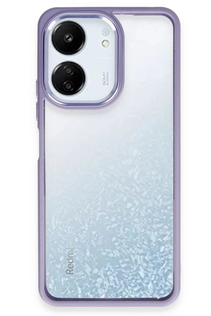 Mey İthalat®   Redmi 13C Kılıf Power Silikon - Lila