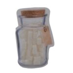 BUFFER® Kavanoz Görünümlü Kilitli Poşet Çıtçıtlı ve Pratik Torba 4 Adet - Görsel 5