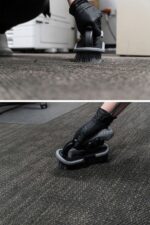 Saplı Halı, Koltuk ve Araç Temizlik Fırçası – Çok Amaçlı İç & Dış Oto, Ev ve Ofis Kullanımı İçin Ergonomik Temizlik Aparatı - Görsel 8