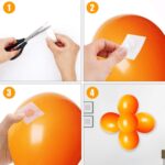 BUFFER® Sticker Damla Model Çift Taraflı Yapışkan Balon Yapıştırıcısı - Görsel 5