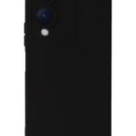 Mey İthalat®  Vivo Y17S Kılıf Nano içi Kadife Silikon - Siyah