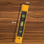 BUFFER® 23 cm Uzunluğunda Mini Mıknatıslı Su Terazisi - Görsel 4