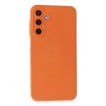 Mey İthalat®  Samsung Galaxy A25 5G Kılıf Nano içi Kadife Silikon - Turuncu - Görsel 3