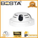 2 MP 1080P Duman Dedektör Görünümlü IP POE Dome Kamera - Görsel 2