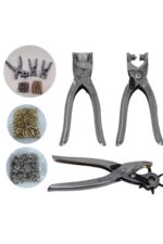 BUFFER® 3lü Kolay Kemer Deri Delik Açma Delme Aleti Delici Pensesi Delgeç Seti - Görsel 6