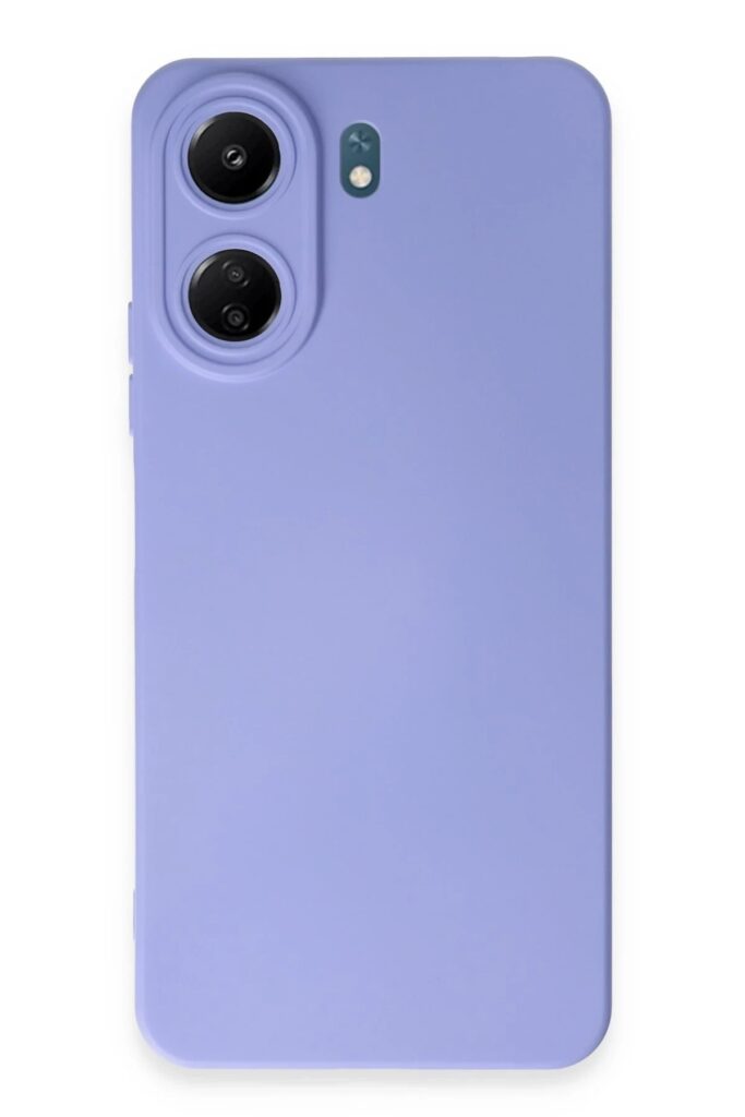 Mey İthalat®   Redmi 13C Kılıf Nano içi Kadife Silikon - Lila