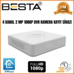 4 KANAL 2 MP 1080N DVR Kamera Kayıt Cihazı KD-244 - Görsel 2