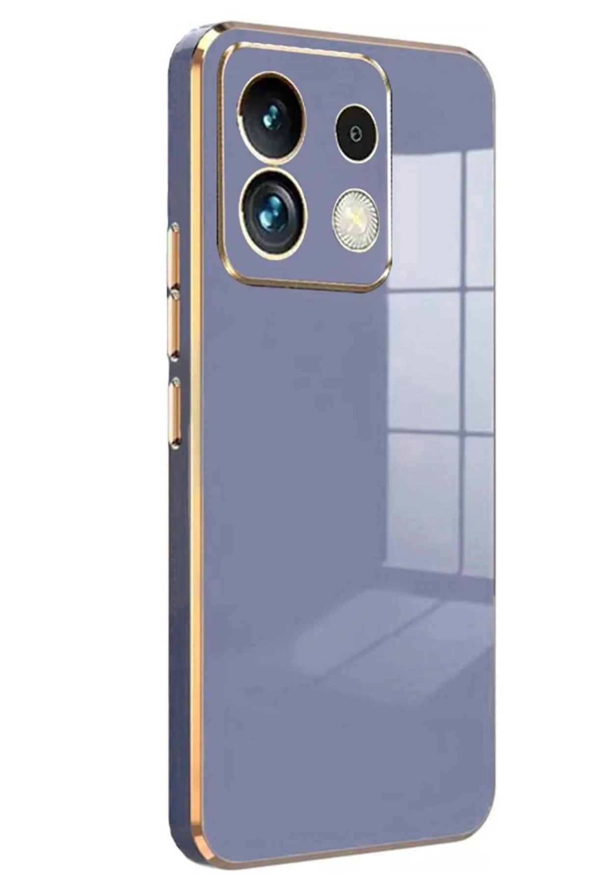 Mey İthalat® Redmi Note 13 5G Kılıf Volet Silikon - Mavi Mey İthalat® Redmi Note 13 5G Kılıf Volet Silikon - Mavi