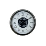 Silver Empire 60 Cm Çarklı Krom Duvar Saati - Görsel 3