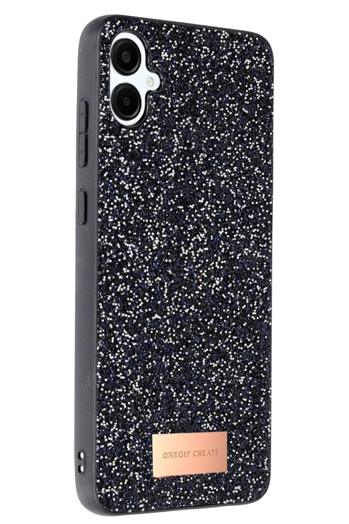 Mey İthalat® Samsung Galaxy A06 Bright Simli Kapak - Siyah Mey İthalat® Samsung Galaxy A06 Bright Simli Kapak - Siyah