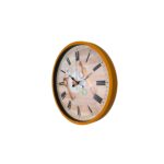 Rustic Kitchen Turuncu 36 Cm Duvar Saati - Görsel 3