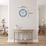 Soft White 36 Cm Sade Duvar Saati - Görsel 4