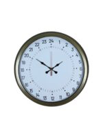 40 Cm Eskitme Metal 24 Saat Göstergeli Özel Tasarım Duvar Saati - Görsel 4