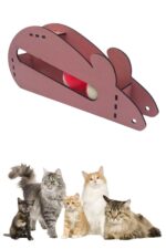 BUFFER®  Fare Kedi Oyunu Ahşap 2 Toplu Kedi Oyuncağı Tahta Kedi Oyunu Tahta Fare Ve Toplu Oyuncak - Görsel 5