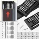 BUFFER® 25 Parça 24 farklı uçlu Mıknatıslı 25 in 1  Tornavida Seti - Görsel 3