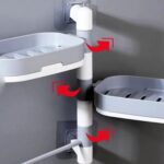 BUFFER® Çoklu Sabun Tutucu Fonksiyonel Banyo Sabunluk - Görsel 4