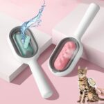 BUFFER® Su Hazneli Kedi ve Köpek Tüyü Toplamama Fırçası Su Hazneli Pet Tarağı - Görsel 2