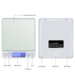 BUFFER® Dijital Hassas Mutfak Terazisi Hassas Tartı 2000 Gr/01 Gr Hassasiyet - Görsel 3
