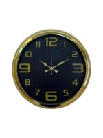Elegance Gold Luxury 40 Cm Metal Duvar Saati - Görsel 4