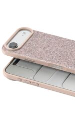Mey İthalat®   iPhone 17 Air Bright Simli Kapak - Pembe - Görsel 2