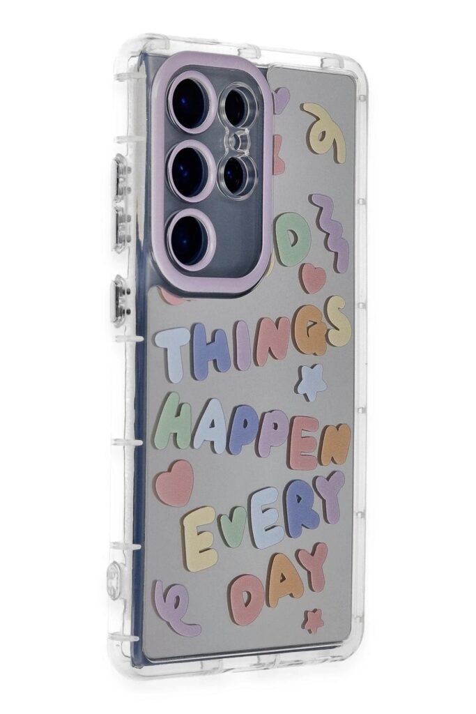 Mey İthalat®  Samsung Galaxy S23 Ultra Kılıf Reflexion Desenli Kapak - Desen 7