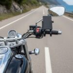 Evrensel Motosiklet Telefon Tutucu – Kaymaz, Kilitlenebilir Güvenli Tutuşlu, 360° Ayarlanabilir Gidon Bağlantılı Akıllı Telefon Aparatı - Görsel 4
