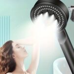 BUFFER® 5 Fonksiyonlu Yüksek Basınçlı Ayarlanabilir Siyah Duş Başlığı - Görsel 2
