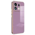 Mey İthalat®   Redmi Note 13 Pro 5G Kılıf Volet Silikon - Mor