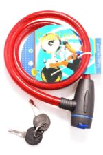 BUFFER® Çalınma Engelleyici Pvc Kaplamalı Kablo Halat Bisiklet Kilidi - Görsel 3