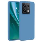 Mey İthalat®   Redmi Note 13 Pro 5G Kılıf First Silikon - Mavi - Görsel 3