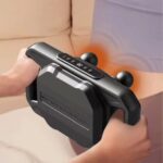 BUFFER®4 Başlıklı Masaj Tabancası – 12W Derin Doku & Kas Ağrısı Giderici, 20 Seviye & 6 Mod - Siyah - Görsel 3