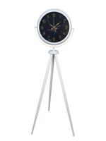Premium Mermer Desenli Tripod Ayaklı Saat - Görsel 3