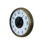 Vintage 60 Cm Çarklı Modern Duvar Saati - Görsel 2
