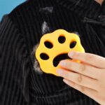BUFFER® 2 Adet Evcil Hayvanlar ve Çamaşır Makinesi İçin Pati Şekilli Renkli Tüy Temizleme Aparatı - Görsel 6