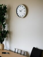 36 Cm Sade Dekoratif Duvar Saati - Görsel 3