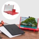 BUFFER® Taşınabilir Göz Yormayan 3D Cep Telefonu Mobil Tablet HD Ekran Video Büyütücü Büyüteci
