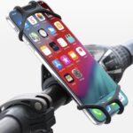 BUFFER® Universal Bisiklet Motosiklet Çocuk Arabası Silikon 360 Derece Telefon Tutucu Tüm Modellerle - Görsel 4