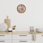 Rustic Kitchen Turuncu 36 Cm Duvar Saati